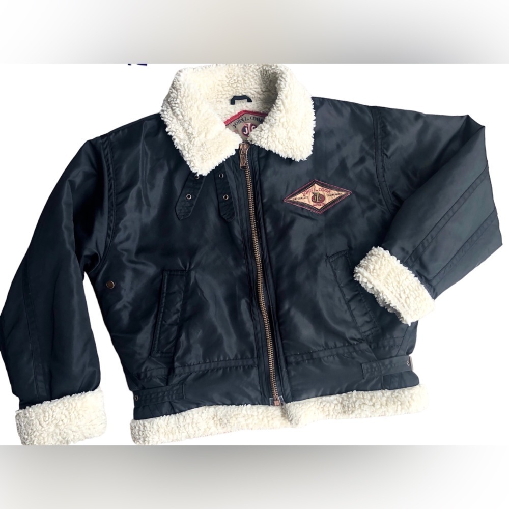 John Cook Cold weather Jacket Black Winter Coat